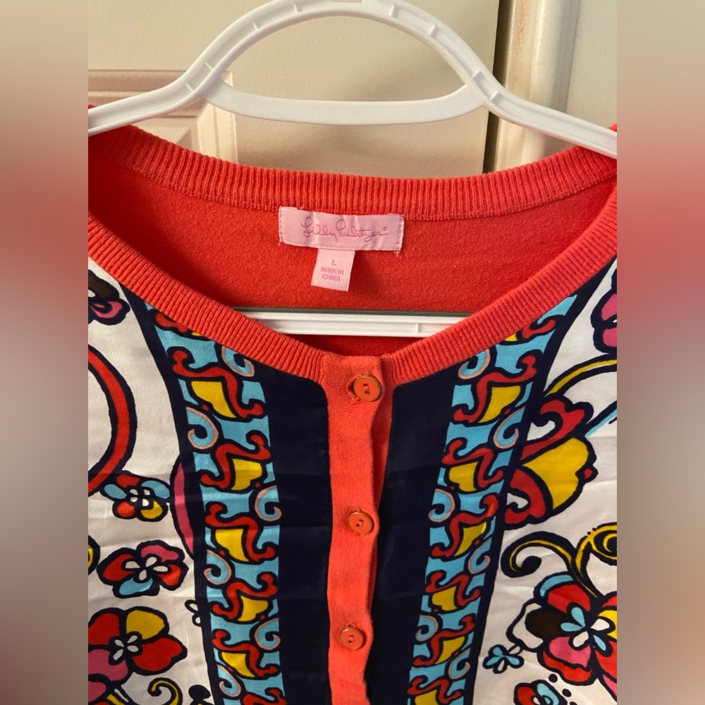 Lilly Pulitzer vintage cardigan